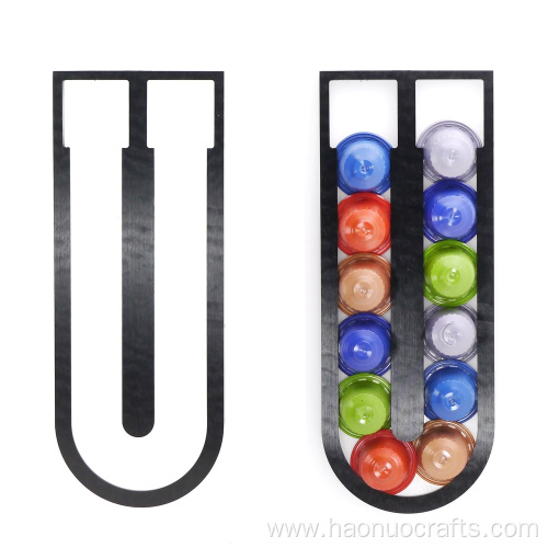 Hanging coffee capsule storage rack